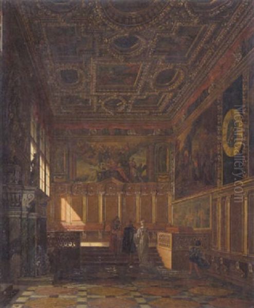 Festsaal Im Dogenpalast Zu Venedig - view 1