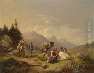 Rast Auf Der Alm