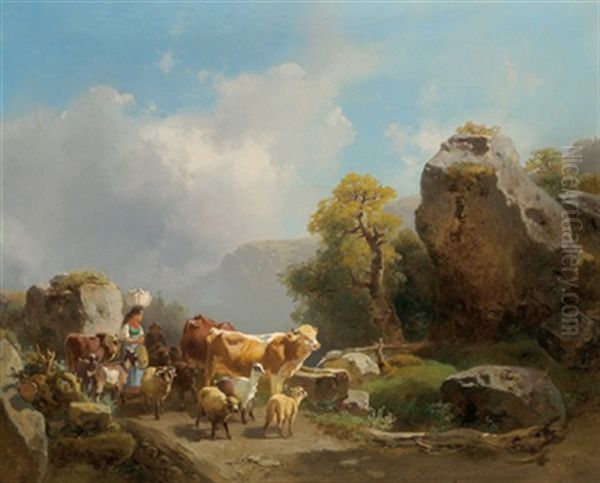 Almauftrieb - view 1