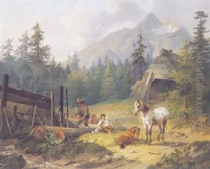 The Woodcutters by Joseph Heicke
