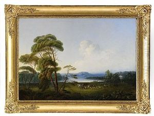Pastoralt Landskap by Per Gustaf von Heideken