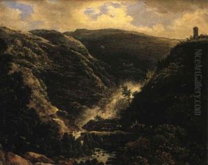 Sydl,ndskt Landskap by Per Gustaf von Heideken