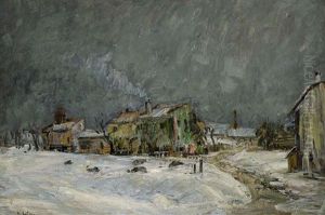 Winterlandschaft by Hans Heider