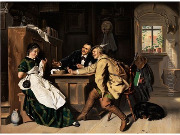 Der Flirt Im Wirtshaus - view 1