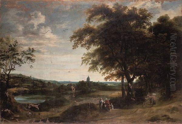 Paesaggio Con Figure - view 1