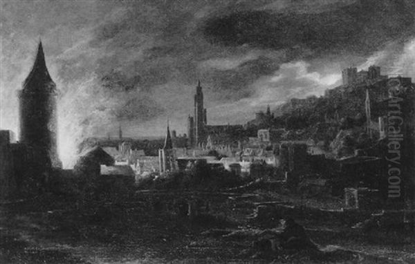 Brennende Stadt (troja) - view 1