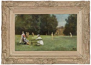 Playing Tennis