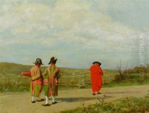An Afternoon Stroll by Ferdinand Heilbuth
