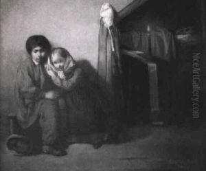 Waisenkinder by Ferdinand Heilbuth