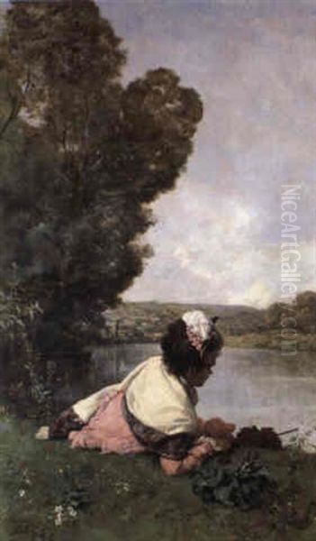 L'apres-midi Au Bord De La Seine - view 1