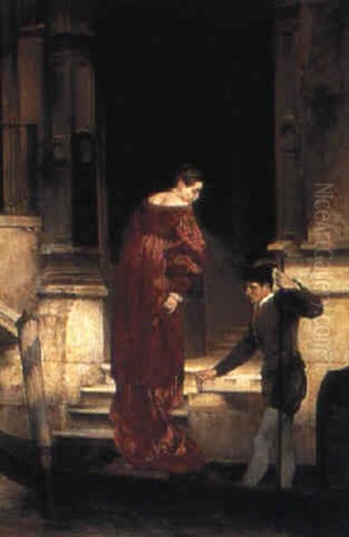 An Elegant Lady In Venice - view 1