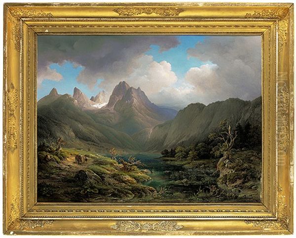Der Hintersee Bey Berchtesgaden - view 1