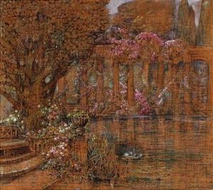 The Temple Of Love In Versailles by Flora Heilmann