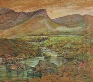 Parti Fra Dalerne Ved Manefjeldet by Flora Heilmann