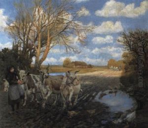 Am Heimweg by Gerhard Heilmann