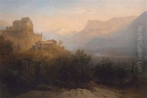 View Of Tyrol Castle Near Meran