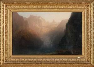 Konigssee Im Morgennebel by Karl Heilmayer