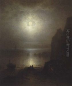 Mondnachtstille by Karl Heilmayer