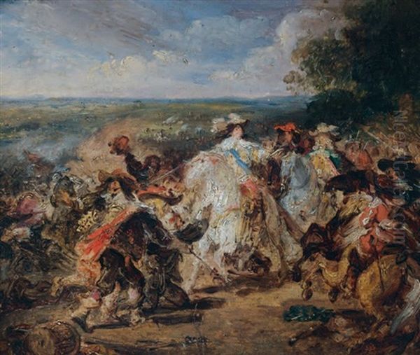 La Bataille De Rocroy, Le 19 Mai 1643 (sketch) - view 1