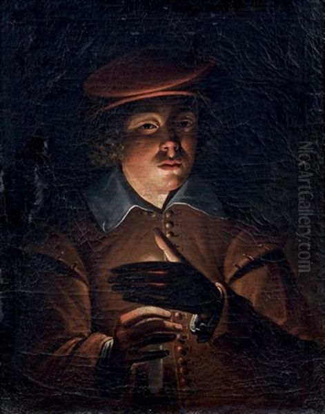 Jeune Homme A La Bougie - view 1
