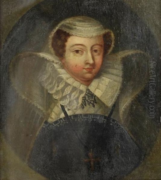 Portrait De Femme Au Crucifix - view 1