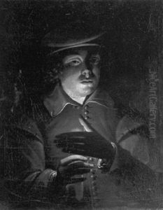 Le Jeune Garcon A La Bougie by Wolfgang Heimbach
