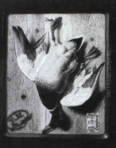 Stilleben Mit Wildente - Trompe L'oeil Stilleben Mit Wildente - Trompe L'oeil