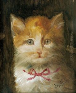 Katze Mit Rotem Mascherl