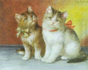 Katzenkinder by Josef Heimerl