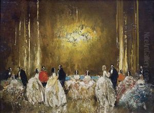 Ballroom Scene by Walter Heimig