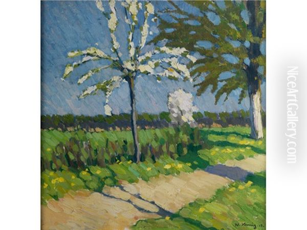 Fruhlingslandschaft - view 1