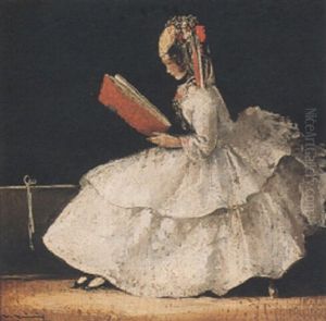 Lesendes Madchen by Walter Heimig
