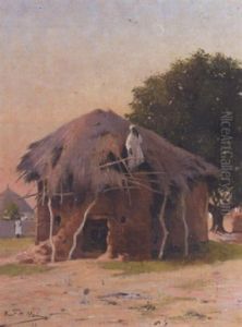 A Village In East Africa by Ernst M. Heims