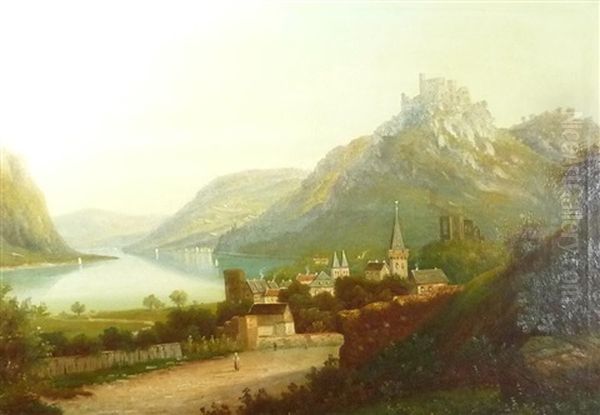 Der Rhein Bei Bacharach - view 1