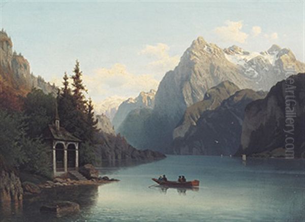 Blick Auf Den Vierwaldstatter See Mit Tellskapelle - view 1