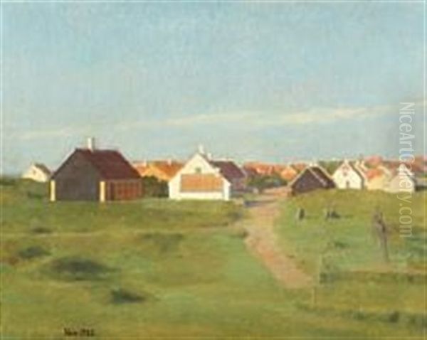 Skagen Seen From The Lantern Hill In Morning Sun - view 1