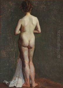 Back Turned Nude Female Back Turned Nude Female
