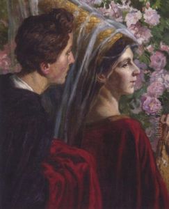 Die Rose by Franz Hein