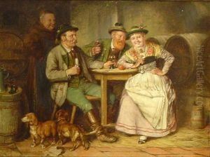 Gesellschaft Im Weinkeller (+ Another, Similar; 2 Works)