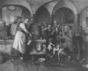 In Der Wirtsstube by Johann Adalbert Heine