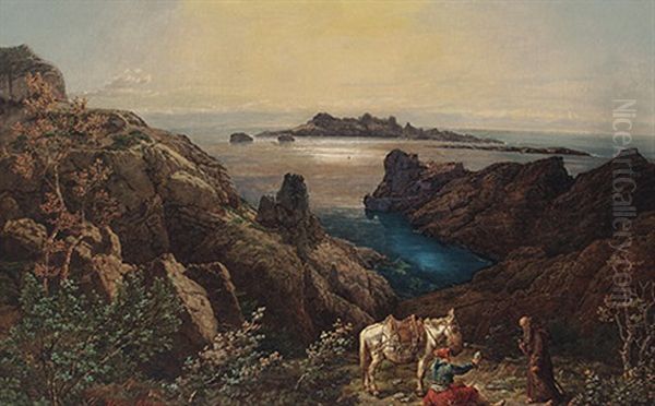 Griechische Insel- Landschaft - view 1