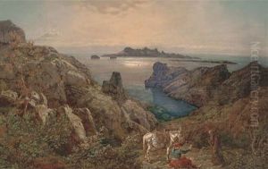 Refreshment On The Southern Italian Coast by Johann Baptiste Heinefetter
