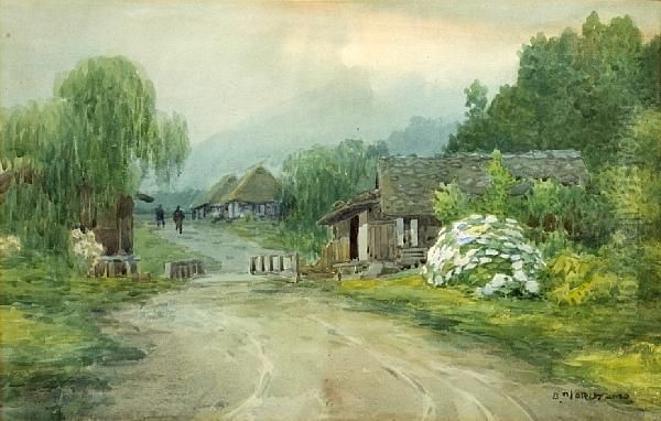 Village In Early Summer - view 1