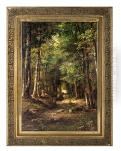 Forster Im Wald by Eduard Heinel
