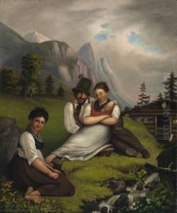 Tiroler Liebesleute An Der Sennhutte
} Tiroler Liebesleute An Der Sennhutte
}