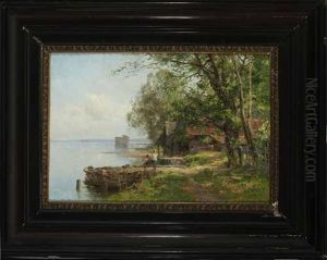 Sommer Am Starnbergersee by Karl Adam Heinisch