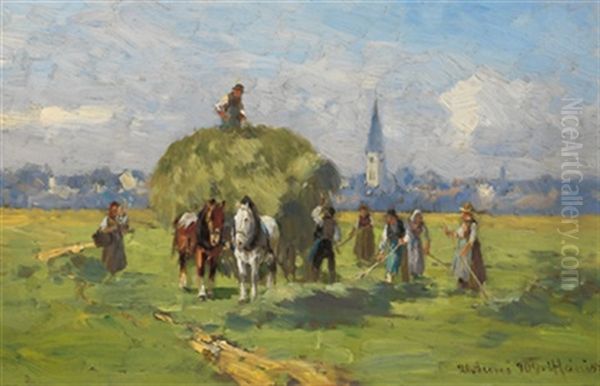 Ernteszene In Bayern - view 1