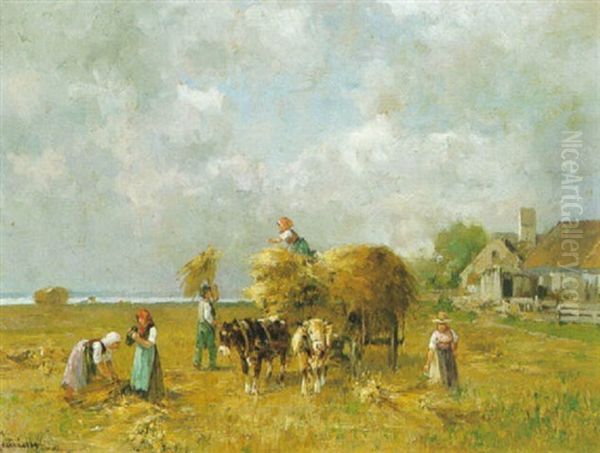 Heuernte Am Chiemsee - view 1