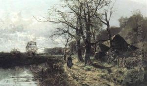 Herbstlandschaft by Karl Adam Heinisch
