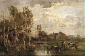 Insj"landskap by Karl Adam Heinisch